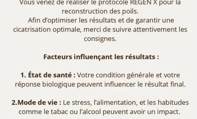 Protocole RegenX, Casteljaloux, Trichopigmentea